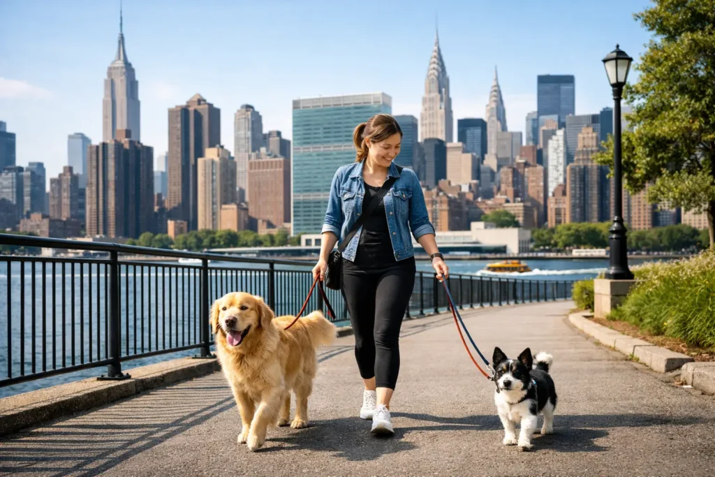30 Minute Dog Walk Service in Manhattan