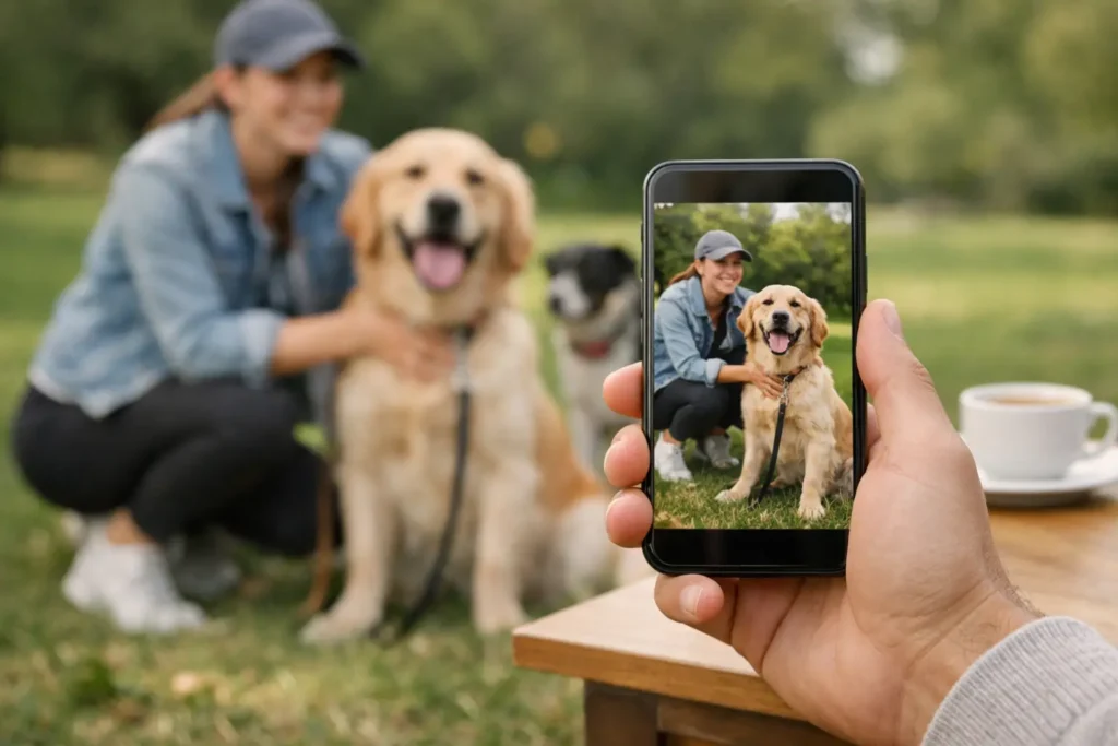 Why Choose a Dog Walker With Photo Updates