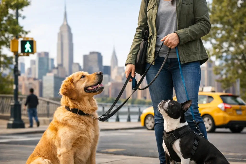 Can Dog Walkers Help Leash Manners in NYC?