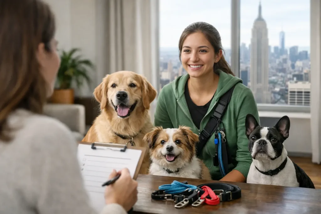 Dog Walker Interview Checklist for NYC Owners