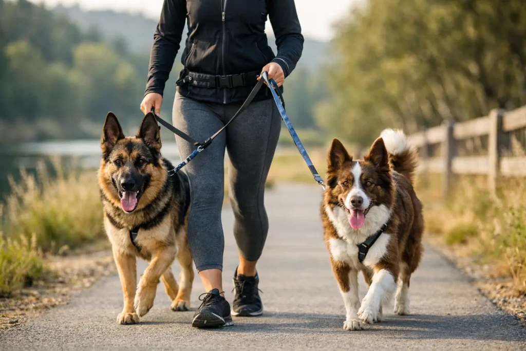 Structured Walks for Energetic Dogs That Work