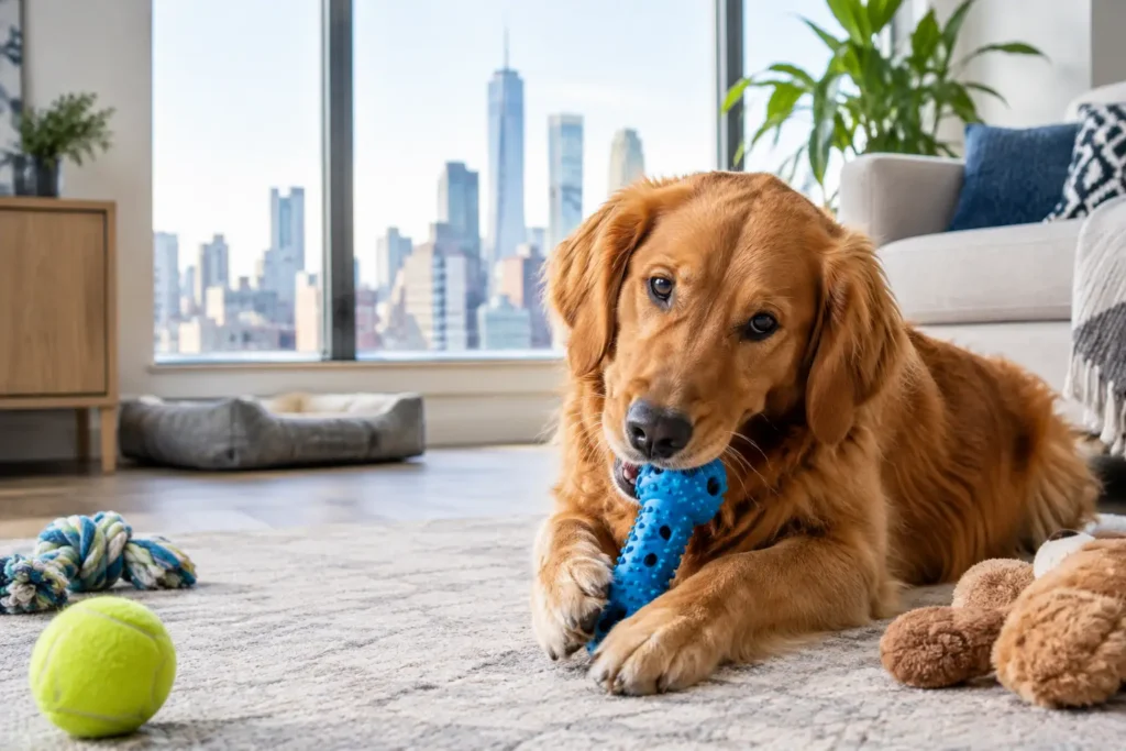 How to Reduce Dog Boredom in a Busy NYC Home