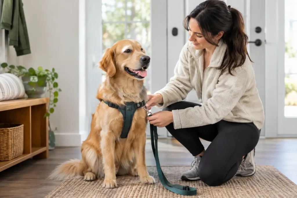How to Create a Calm Prewalk Routine for Dogs