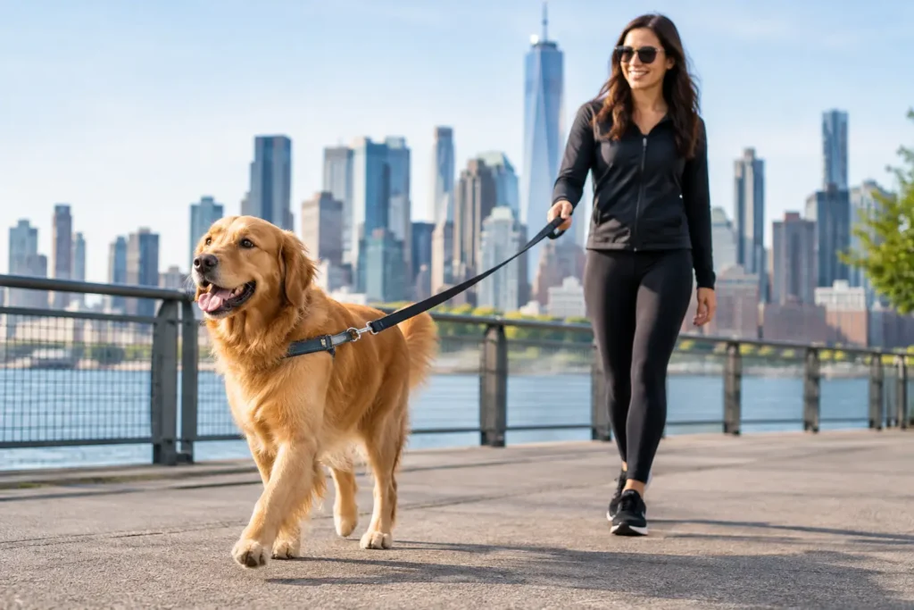 Leash Pulling Recovery for Manhattan Dogs